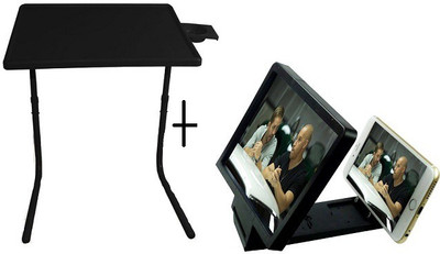 Tablemate TABLEMATE Adjustable Portable Folding Laptop Kid Study Mate With 3d screen enlarge Black Changing Table available at flipkart for Rs.1448