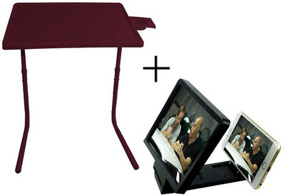 Tablemate TABLEMATE Adjustable Portable Folding Laptop Kid Study Platinum With 3d screen enlarge Brown Changing Table available at flipkart for Rs.1448