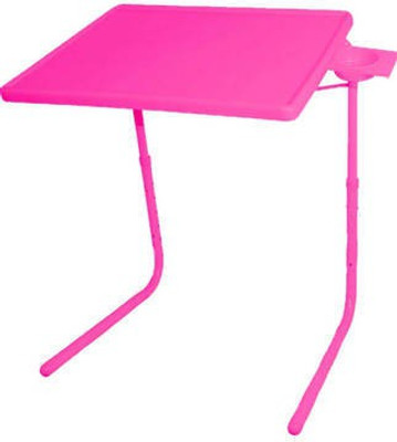 Tablemate IV Four IBS Plastic Portable Laptop Table(Finish Color - Pink, DIY(Do-It-Yourself)) Tablemate IV Four IBS Plastic Portable Laptop Table(Finish Color - Pink, DIY(Do-It-Yourself))