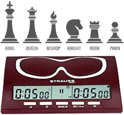 

Strauss LCD Digital Chess Clock