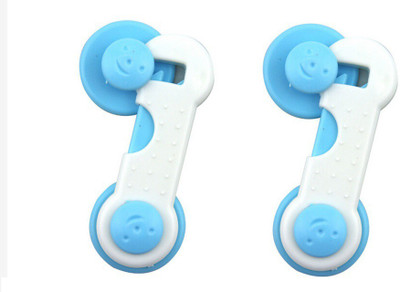 Aeoss Kids Cabinet Door Fridge Drawer Cupboard Child Safety Latch Lock(Blue, White)