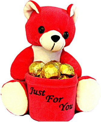 

Skylofts Cute Teddy Penstand Gift Chocolate Bars(90 g)