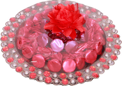 

Skylofts Stylish Crystal Round Tray Chocolate Bars(225 g)