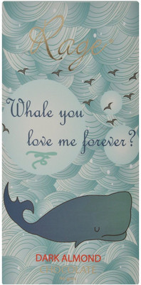 Rage Whale you love me forever Almond Chocolate Bars(90 g)