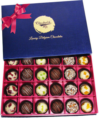 

Chocholik 24Pc Marvelous Creation Of Chocolates Gifts Chocolate Truffles(336 g)