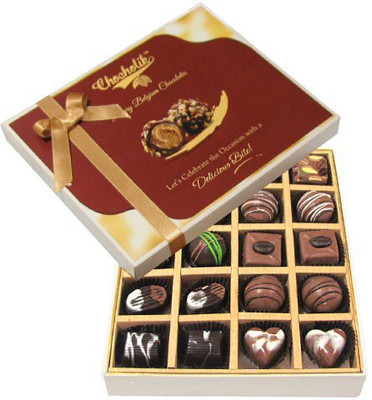 

Chocholik 20pc Dark And Milk Box Of Chocolate Truffles(240 g)