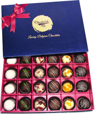 

Chocholik 24Pc Great Indulgence Of Yummy Chocolates Gifts Chocolate Truffles(336 g)