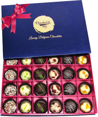 

Chocholik 24Pc Sweetening Your Tastebuds Chocolates Gifts Chocolate Truffles(336 g)