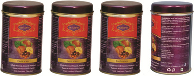 

Skylofts Fruit N Nut Tin (Pack of 4) Chocolate Bars(400 g)