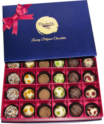 

Chocholik 24Pc Special Treat Of Chocolates Gifts Chocolate Truffles(336 g)