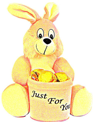 

Skylofts Cute 2 in 1 Rabbit Penstand gift combo Chocolate Bars(90 g)