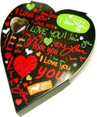 

Ghasitaram Gifts Heart Box Chocolate Bars(Pack of 11, 110 g)