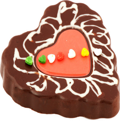 

Ghasitaram Gifts Big Chocolate and Strawberry Heart Chocolate Bars(130 g)