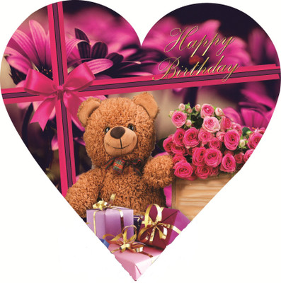 

Skylofts Stylish Happy Birthday Heart Box Chocolate Bars(45 g)