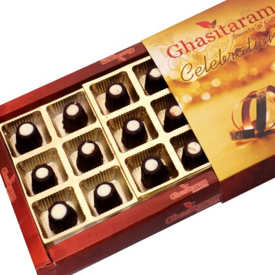 

Ghasitaram Gifts Choco Cups (18 pcs) Chocolate Bars(Pack of 18, 270 g)