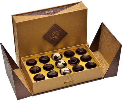 

De'Arco Chocolatier Full Size Brittles(185 g)