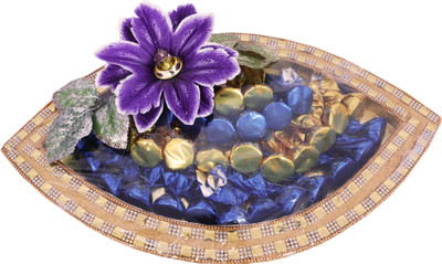 

Skylofts Attractive Eye shaped Platter Chocolate Bars(240 g)