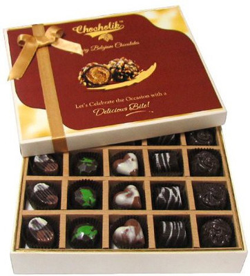 

Chocholik Beautiful 20 Pc Mix Assorted Box Of Chocolate Truffles(240 g)
