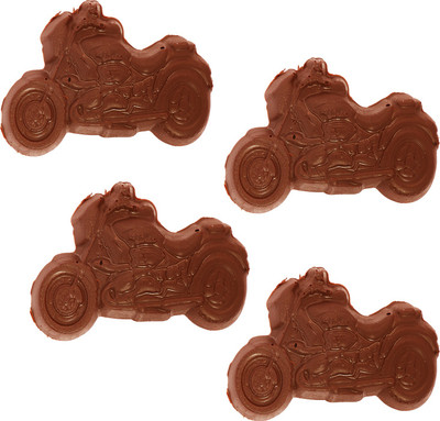 

Ghasitaram Gifts Harley Davidson Chocolate Bars(Pack of 4, 100 g)