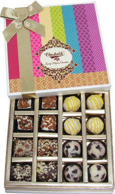 

Chocholik Wonderful Treat Of Sweets, Truffles Chocolate Fudges(325 g)