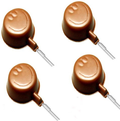 Ghasitaram Gifts pack of 8 Smiley Lollies Chocolate Bars(Pack of 8, 140 g)
