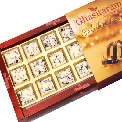 

Ghasitaram Gifts Choco Vermicilli (18 pcs) Chocolate Bars(Pack of 18, 270 g)
