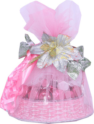 

Skylofts Cute Heart Chocolate basket Chocolate Bars(140 g)