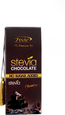 

Zevic Plain Chocolate with Stevia Chocolate Bars(40 g)