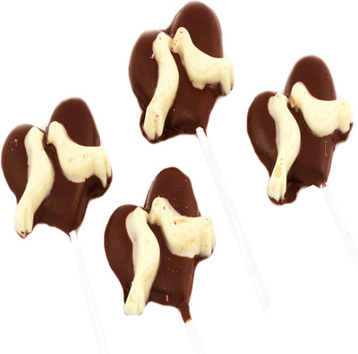 

Ghasitaram Gifts pack of 5 Love Birds Chocolate Bars(Pack of 5, 110 g)