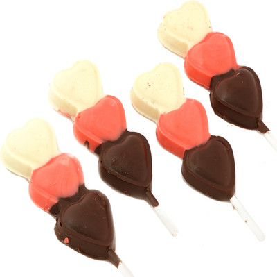 

Ghasitaram Gifts Set of 4 Trio Choco Lollies Chocolate Bars(Pack of 4, 150 g)