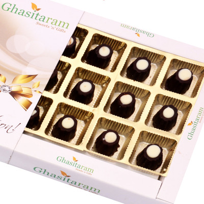 

Ghasitaram Gifts Choco Cups (12 pcs) Chocolate Bars(Pack of 12, 180 g)