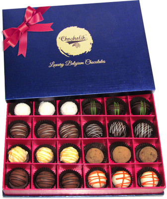 

Chocholik 24Pc Exotic Collections Of Chocolates Gifts Chocolate Truffles(336 g)