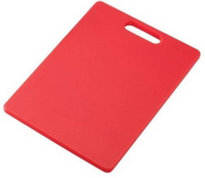 

Manoramaenterprises Good looking & useful Chopping board Chopper(1 Chopping board), Red