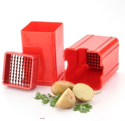 

Jazam Potato Cutter Chopper(1 Chooper), Red