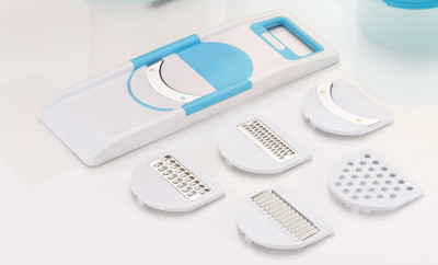 

Jen Alpha 6 in 1 Slicer Chopper(1 Vegetable Chopper), Blue