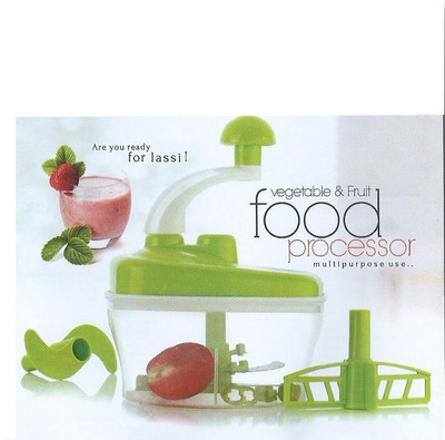 

Viaan Vegetable & Fruit Multi Purpose Chopper(3 Blades, 3 Bowl), Multicolor