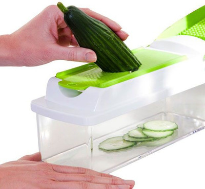 

Zalak Chopper(Main Unit, 12 Pcs Of Accessroies), Green