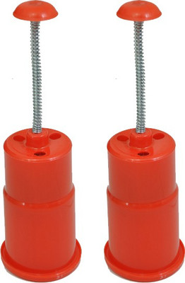 

Global Voice Speed Press Onion Chopper(2 Choppers), Red