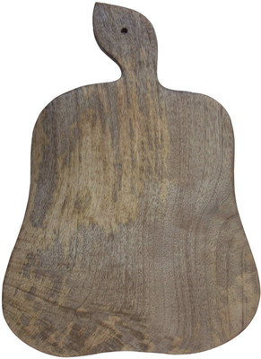 

Etsi Bitsi Wooden Chopping Board Pear Design Chopper(1 chopper), Brown