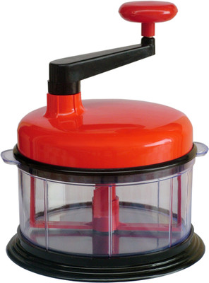

Capital Kitchenware Chop 'n' Churn Chopper(1 Chop n Churn, 1 Chopping Blade, 1 Churning Blade), Red