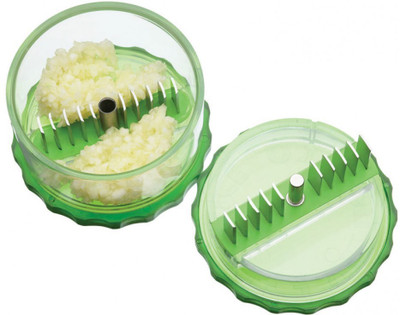 

Indianmarina smart garlic cutter Chopper(1 garlic chopper), Green