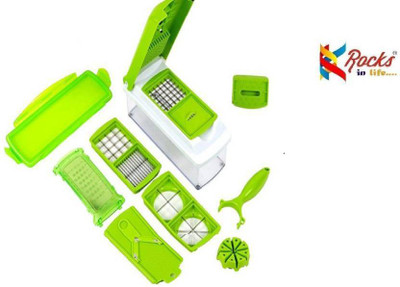 

Rocks in life.... Chopper(1 Cutting-Top with Integrated Pin Grid, 1 Cutting-Base, 1 Transparent Collector (Capacity 1,500ml), 1 Cover for Holding a Fresh Collection Container, 1 Blade Assembly (6mm X 6mm or 12mm X 12mm), 1 Blade Assembly (6mm X 36mm Or 18