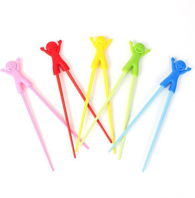 

CraftzCreation Eating Silicone, Plastic Chinese Chopstick(Multicolor Pack of 5)