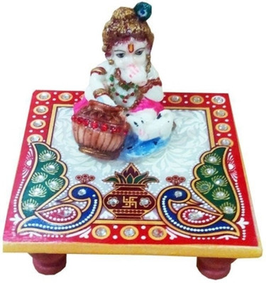 

Ruchi World Marble Pooja Chowki(Multicolor, Pack of 2)