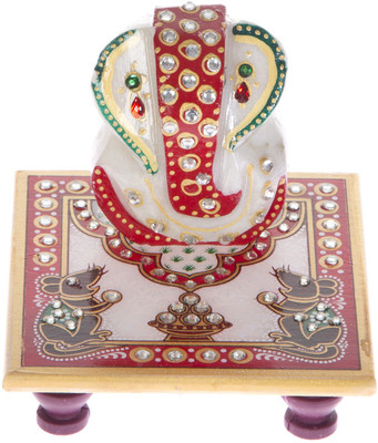

Urban Monk Creations Mouse Marble All Purpose Chowki(Multicolor, Pack of 2)
