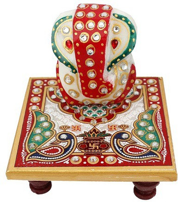 

Euro Crystal Marble All Purpose Chowki(Multicolor, Pack of 2)