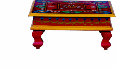 

Kingscrafts Wooden All Purpose Chowki(Multicolor, Pack of 1)