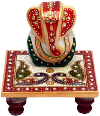 

Khatushyam Marble All Purpose Chowki(Multicolor)