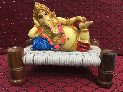 

A To Z Traders Marble All Purpose Chowki(Yellow)