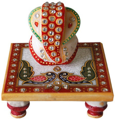 

Raj Laxmi Marble All Purpose Chowki(Multicolor, Pack of 1)